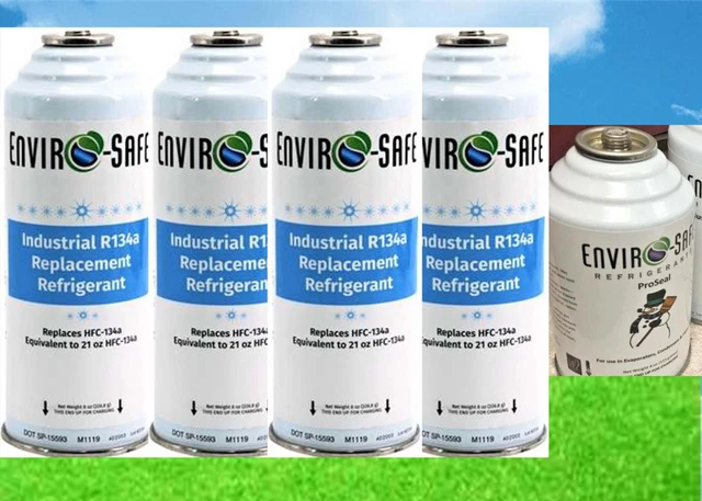 Enviro-Safe ADVANCED Industrial Modern Refrigerant, PROFESSIONAL Replacement Kit
