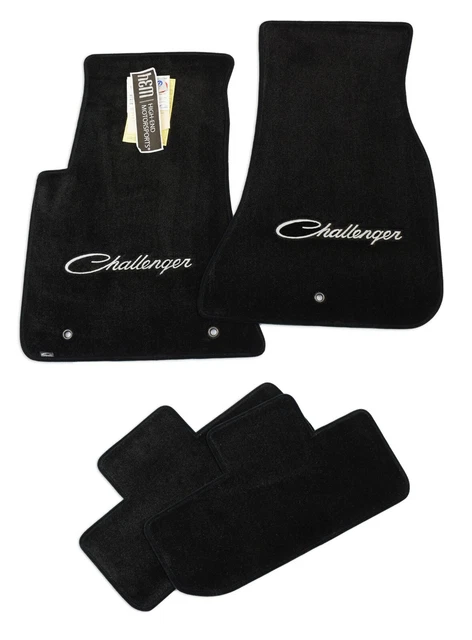thumbnail image 2 of Ultimat By Lloyd Mats Front Floor Mats For Dodge Challenger 2011-2023 - Black W/ Orange Logo & Trim (2PC) 2 of 6