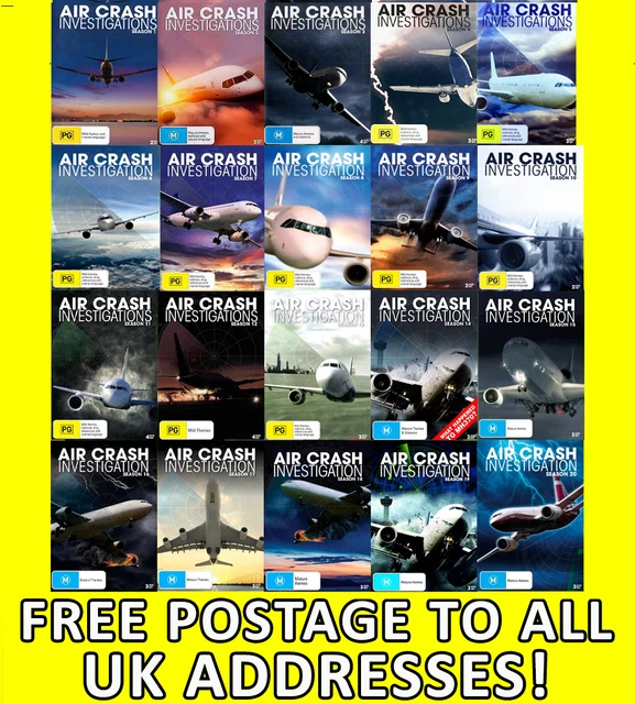 AIR CRASH INVESTIGATION Mayday Complete Season 1 23 Dvd Set Sealed Region 2 £499.99 PicClick UK
