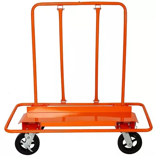 Drywall Sheet Cart 2400 lbs Plywood Panel Dolly Trolley Truck 4 Swivel Wheels