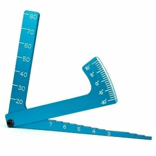 For 1/8 1/10 RC Voiture Truck Tools 3 In1 Aluminium Alliage Bleu Jeu Up Cambre