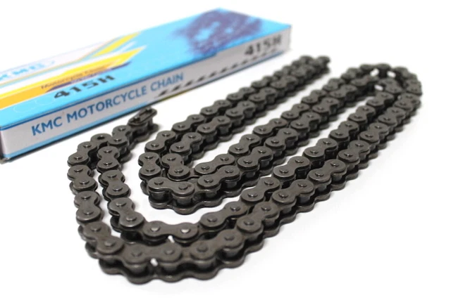 Mofakette 415 X 122 Glieder Mit Schloss - Goldene Kette Für Hercules Prima & Sachs Mofas