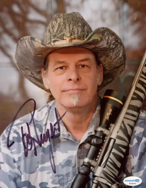 Ted Nugent "Weekend Warriors" Rock Star AUTOGRAPH Signed 8x10 Photo ACOA 2
