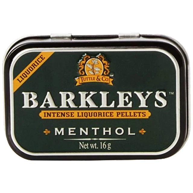 Barkleys Liquorice Pastilles Épicée Réglisse Avec Goût Menthol