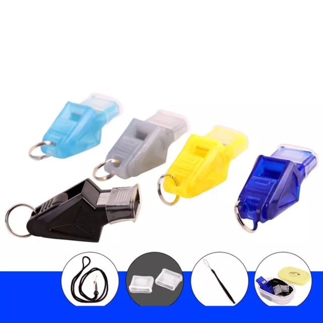 Bright Color Outdoor Sports Whistle Practical Set with Accessory