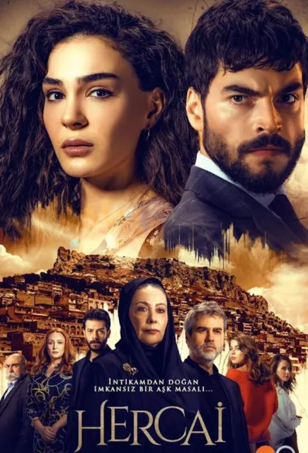 Serie Turca, ""Amor Y Venganza, Hercai", 60Dvd, 242 Capítulo, 2020, 1Ra, 2Da Y 3Ra