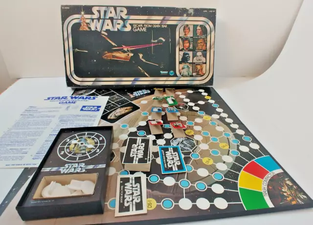 1977 Star Wars: Escape From Death Star Game by Kenner Complete