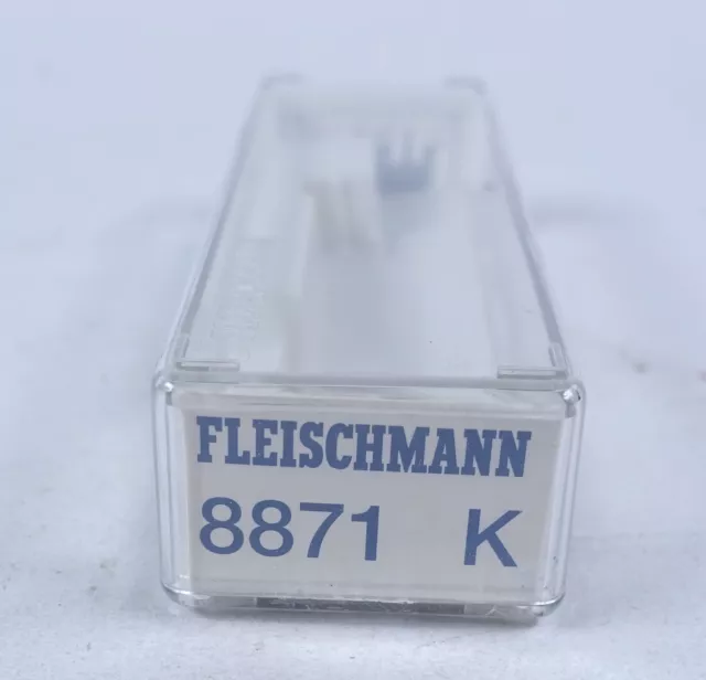 Fleischmann 8871 K LEERKARTON Personenwagen mit Traglastenabteil Spur N OVP Box