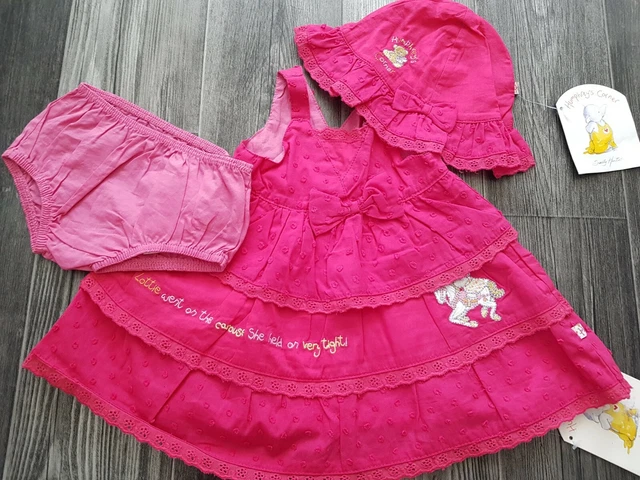 Set di abiti nuovo con etichette Humphreys Corner Lottie Goes To The Fair regalo baby shower