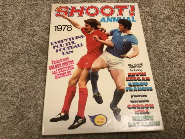SHOOT Annual 1978 - Fleetway IPC Magazines - Football Sports Hardback Book