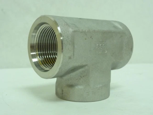 207791 New-No Box; SSP 1FFF Pipe Tee; SS-316; 1 x 1 x 1 FNPT