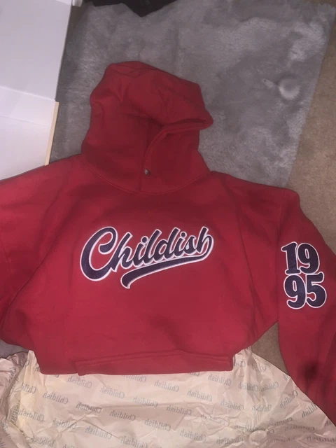 LIMITED TGF CHILDISH Turbo Red Hoodie XS including Packaging £80.00 -  PicClick UK