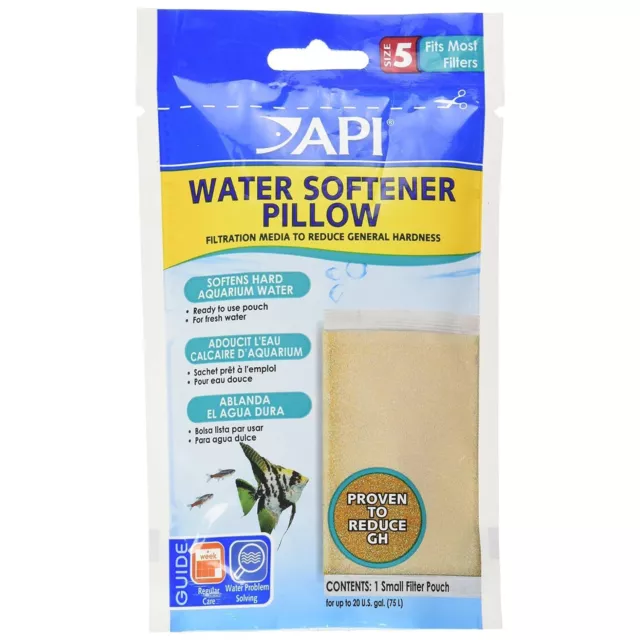 API Water Softener Pillow Aquarium Canister Filter Filtration Pouch Size 5