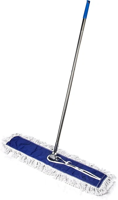 Commercial Maxi Dust Mop Kit with Handle and Washable Head