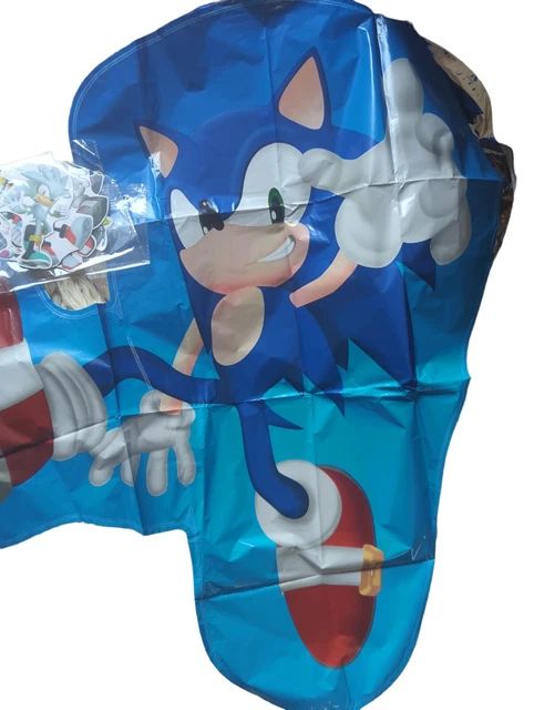 LG. Lot of Sonic Happy Birthday Decorations Balloons sign cake toppers wall decr