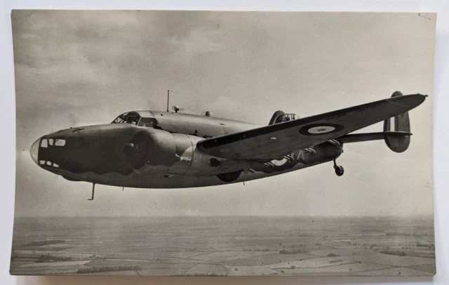 LOCKHEED B-14 BRITISH Hudson Bomber Reconnaissance Aircraft Plane RPPC ...