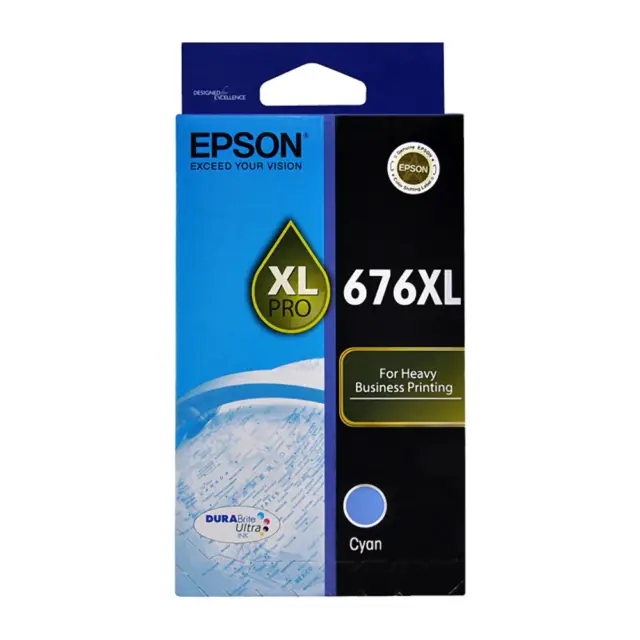 EPSON 676XL Cyan Ink Cartridge