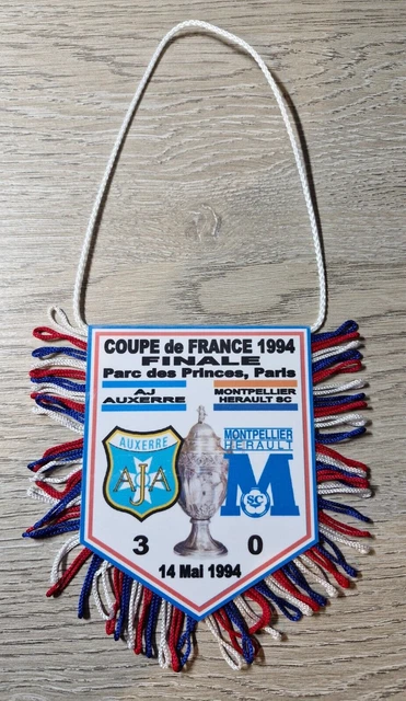 Fanion Vintage MHSC Montpellier Paillade - Supporters Football Ancien - Rare