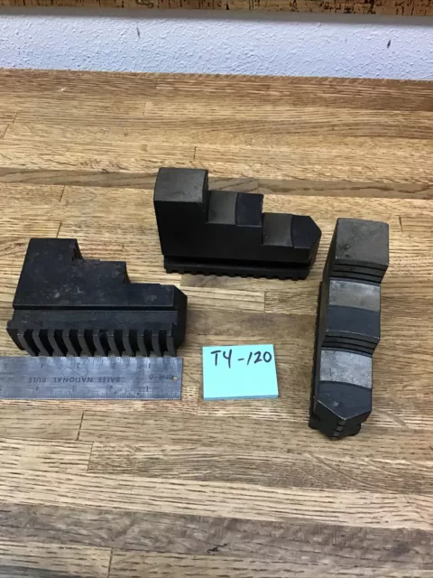 Metal Lathe Chuck Jaws - 3 Jaw Set