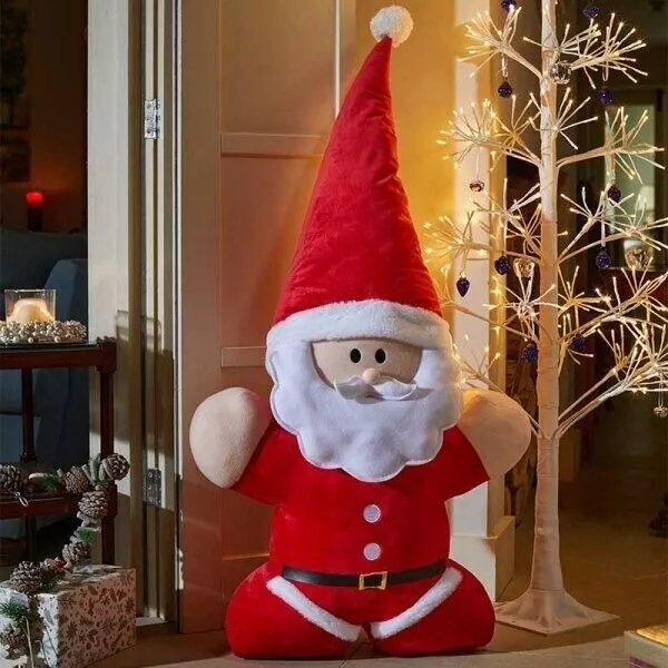 Weihnachten Weihnachtsmann Dekoration weicher Plüschstoff Weihnachten Kinderspielzeug Zuhause XLarge