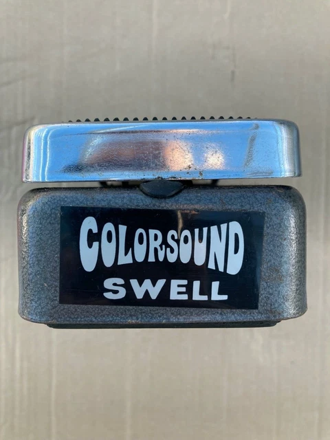Vintage 1970's Colorsound Swell Passive Volume Pedal