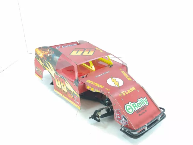 Custom Built Losi 22SCT Mod Modified Big Block Dirt Oval Slider "The Flash" 2wd