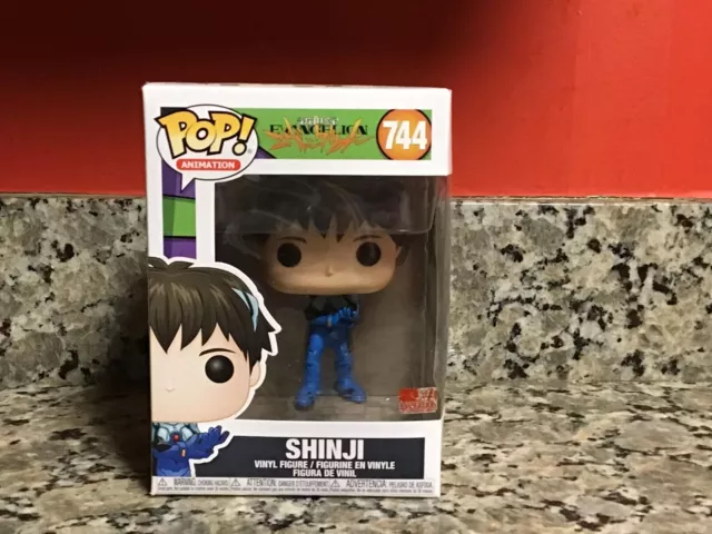 Rare Funko POP! Animation Neon Genesis Evangelion #744 Shinji Ikari Vinyl Figure