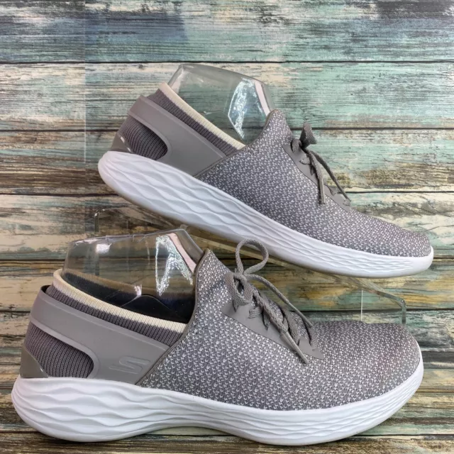 Skechers you walk grey on sale