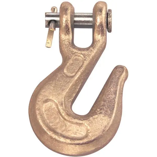 (50)-Forged Steel Zinc Plated 5/16" Grade 43 Chain Clevis Grab Hook T9501524