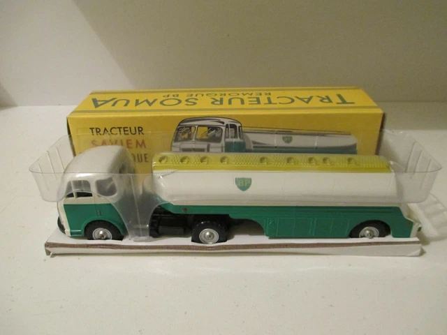 CAMION CITERNE TRACTEUR SOMUA BP par CIJ NOREV réedition au 1/43 NEUF BOITE