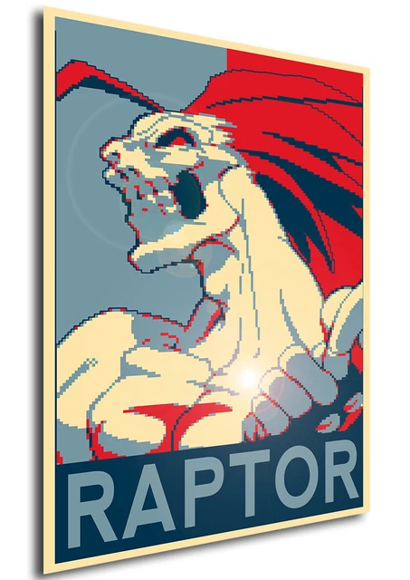 POSTER PROPAGANDA - Pixel Art - Darkstalkers - Lord Raptor Type B EUR 6 ...