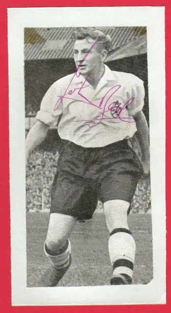 John Ball Manchester United Fc 1948-1950 Ex Bolton Wand Rare Original Autograph