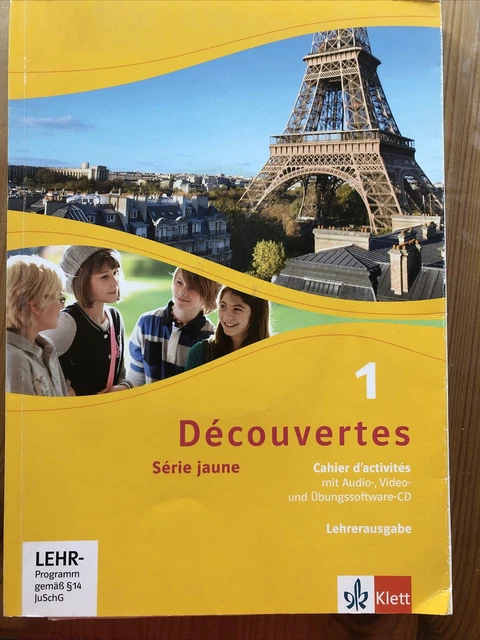 Decouvertes 1 Serie Bleue Cahier D Activités Lösungen DÉCOUVERTES 1, SÉRIE jaune, Cahier d'activités , Lehrerausgabe EUR 42