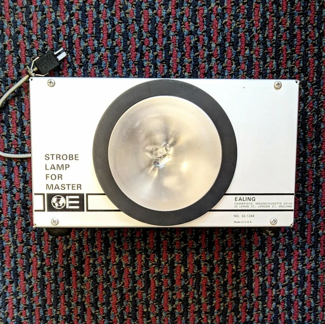 Ealing Strobe Slave 33-1264 Lamp for Stroboscopic Photography Made in USA