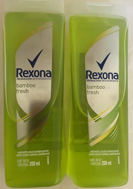 Rexona Bodywash Bamboo Fresh 200ml x 2 bottles