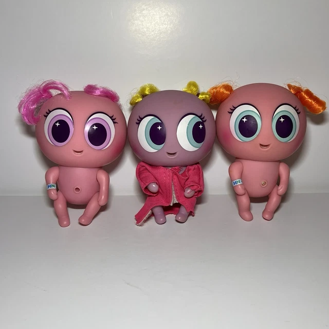 LOT DISTROLLER Nerlie Neonate Baby Doll 2011 Figure