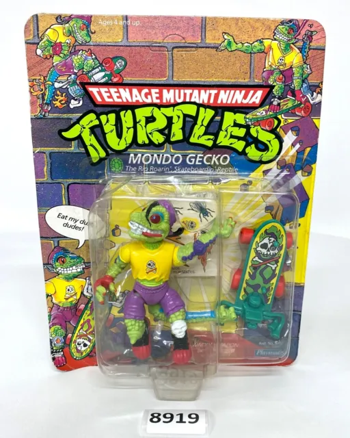 Vintage TMNT Teenage Mutant Ninja Turtles Mondo Gecko Playmates 1990