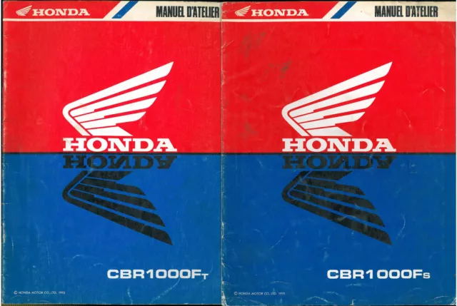 Manuels d'Atelier complémentaires HONDA CBR 1000 F 1995 /96 SC 25 /25A Technique