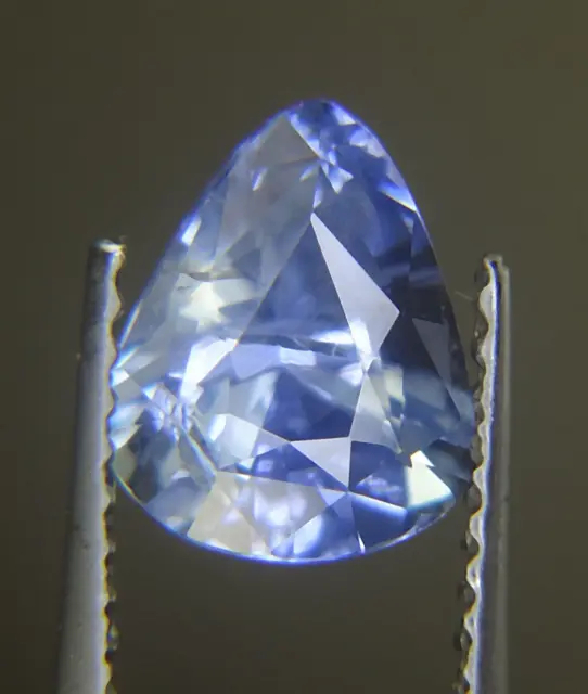 Beautiful srilanka UnHeat Natural Blue Sapphire 1.60ct PearCut Precious Gemstone