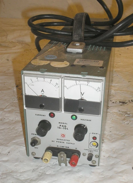 Kikusui Electronics PAD 16-10L Regulated DC Power Supply Bench Tester