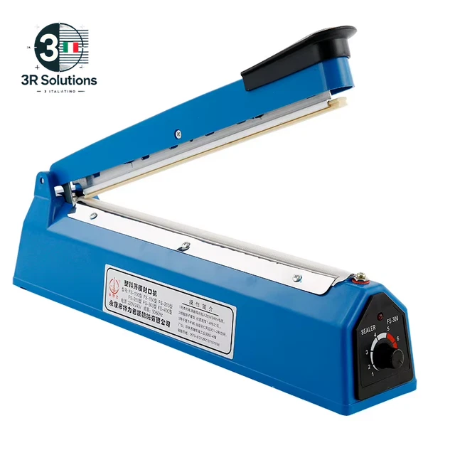 Sigillatrice Per Sacchetti 300 Mm Termosaldatrice - Macchina Sigillatrice Da 300 Mm Per Sacchetti E Buste Termosaldatrice Per Plastica E Alluminio - 10
