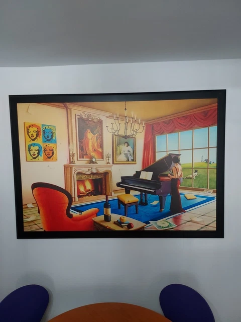 Orlando Harmony Canvas Giclee 44x64 Framed Signed And Numbered Pick Up