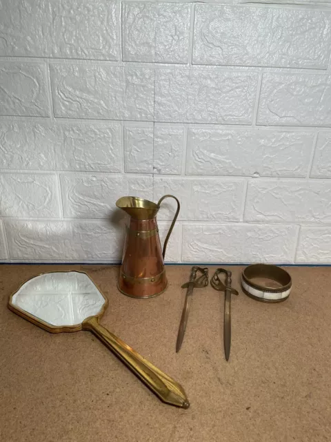 Job Lot Brass Vintage Items / Ornaments