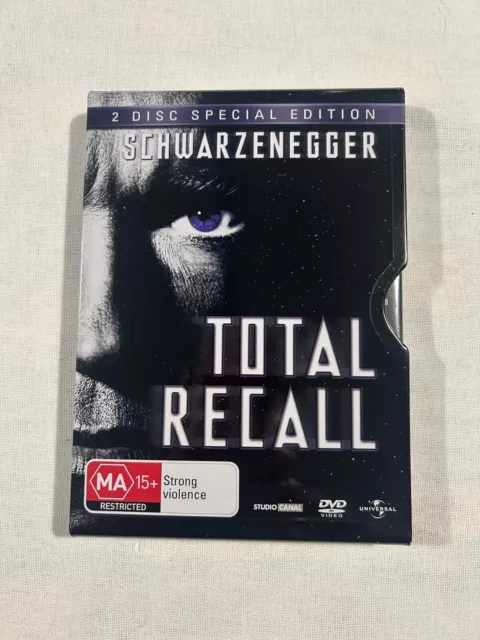 Total Recall / 2 Disc Special Edition / Steel Case / DVD / Schwarzenegger / 1990