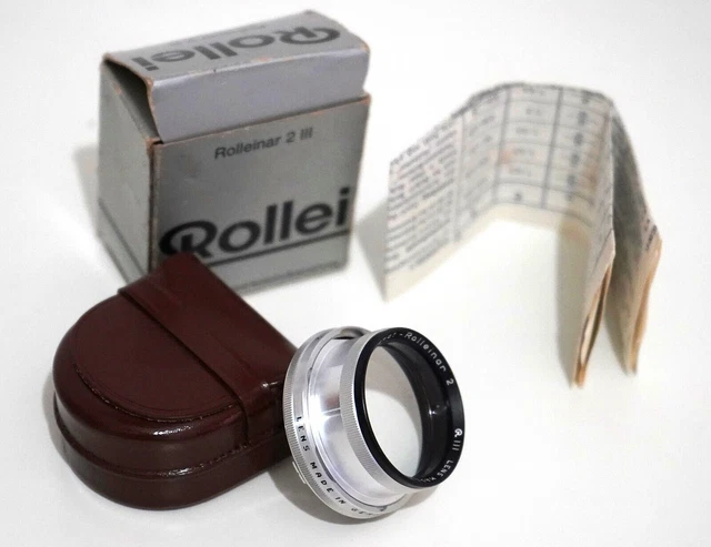 New+++ Unused+++ Original Rollei Rolleiflex Heidosmat Rolleinar 2 RIII 203030