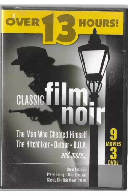 Classic Film Noir 9 Movies 13hours Collection