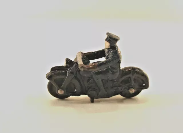 Dinky Toys GB n° 37B  Motor Cycle Police Motocycliste Moto