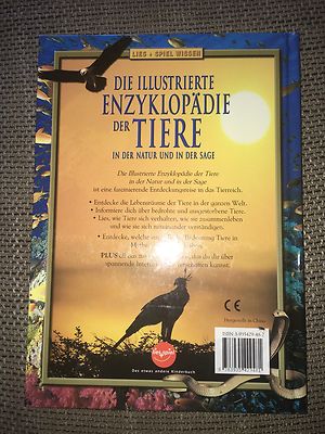 LIES&SPIEL~DIE ILLUSTRIERTE ENZYKLOPÄDIE der Tiere in der Natur ~NEU