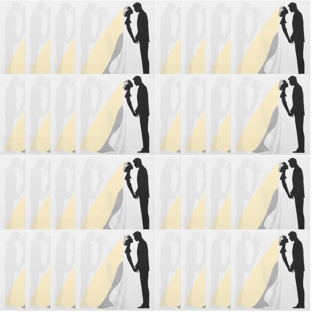 400 piezas Serpientes de boda cóctel bebida postre servilletas boda fiesta decoración