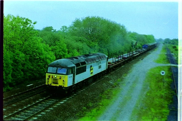35MM RAILWAY COLOUR Negative Class 56 054 at Stenson Junction £1.95 ...